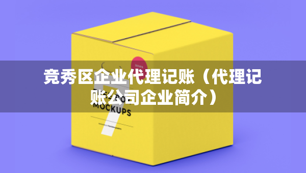 競(jìng)秀區(qū)企業(yè)代理記賬（代理記賬公司企業(yè)簡(jiǎn)介）