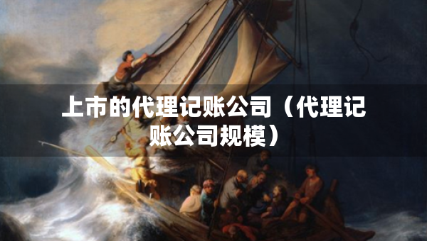 上市的代理記賬公司（代理記賬公司規(guī)模）
