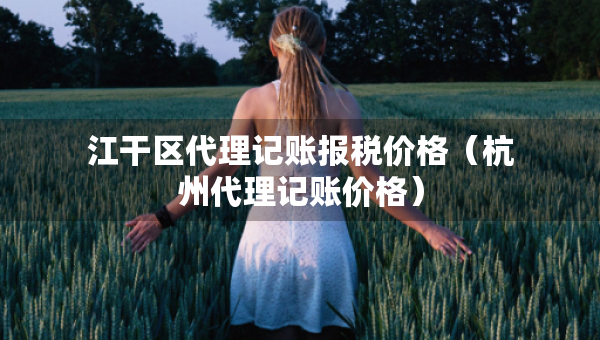 江干區(qū)代理記賬報(bào)稅價(jià)格（杭州代理記賬價(jià)格）