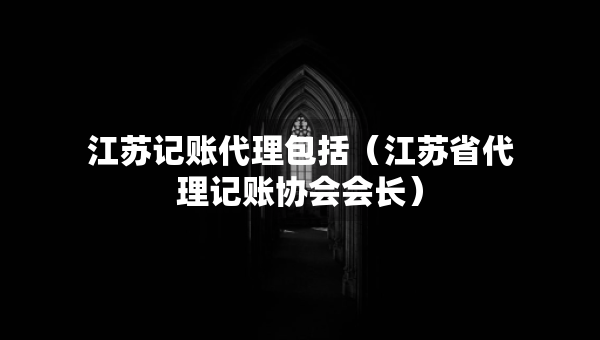 江蘇記賬代理包括（江蘇省代理記賬協(xié)會會長）