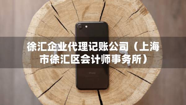 徐匯企業(yè)代理記賬公司（上海市徐匯區(qū)會(huì)計(jì)師事務(wù)所）