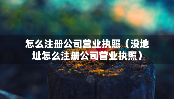 怎么注冊(cè)公司營(yíng)業(yè)執(zhí)照（沒地址怎么注冊(cè)公司營(yíng)業(yè)執(zhí)照）