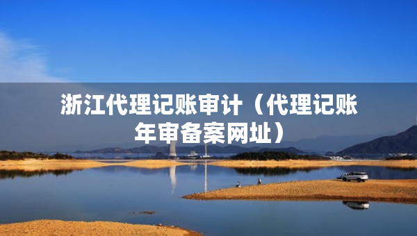 浙江代理記賬審計（代理記賬年審備案網(wǎng)址）