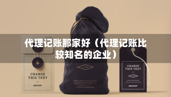代理記賬那家好（代理記賬比較知名的企業(yè)）