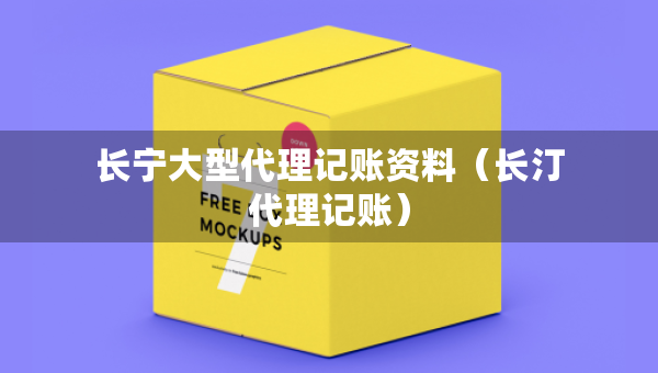 長(zhǎng)寧大型代理記賬資料（長(zhǎng)汀代理記賬）