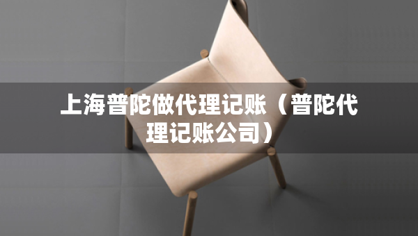 上海普陀做代理記賬（普陀代理記賬公司）