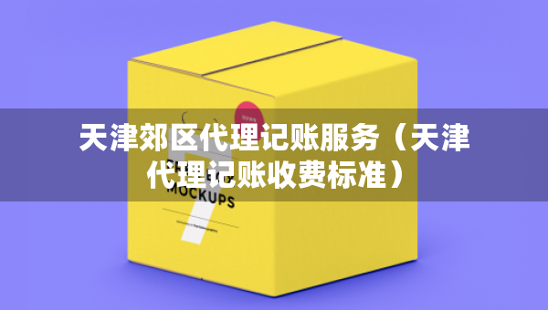 天津郊區(qū)代理記賬服務（天津代理記賬收費標準）