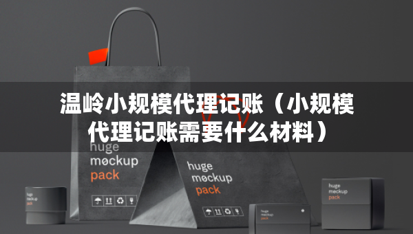 溫嶺小規(guī)模代理記賬（小規(guī)模代理記賬需要什么材料）
