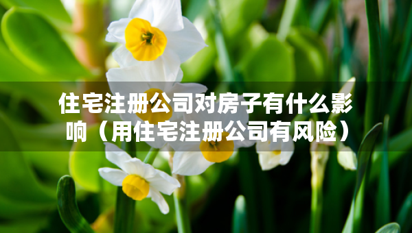 住宅注冊(cè)公司對(duì)房子有什么影響（用住宅注冊(cè)公司有風(fēng)險(xiǎn)）
