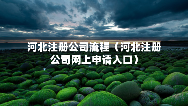 河北注冊公司流程（河北注冊公司網(wǎng)上申請入口）