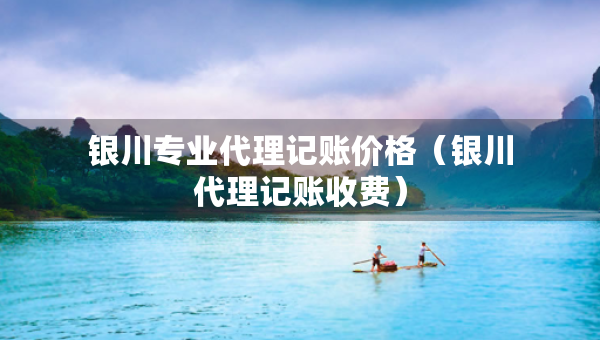 銀川專(zhuān)業(yè)代理記賬價(jià)格（銀川代理記賬收費(fèi)）