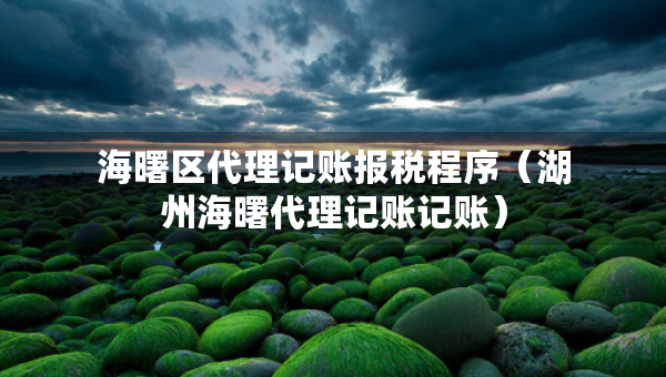 海曙區(qū)代理記賬報(bào)稅程序（湖州海曙代理記賬記賬）