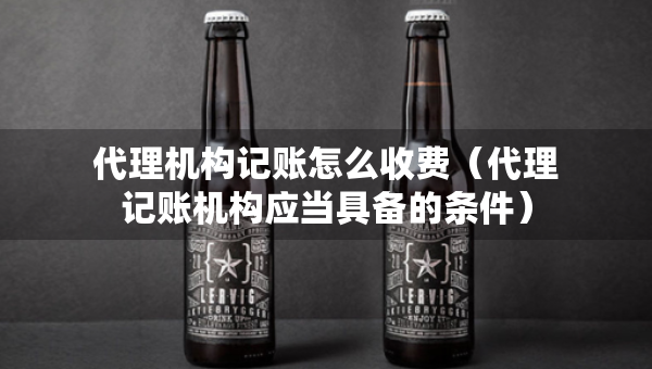代理機(jī)構(gòu)記賬怎么收費(fèi)（代理記賬機(jī)構(gòu)應(yīng)當(dāng)具備的條件）