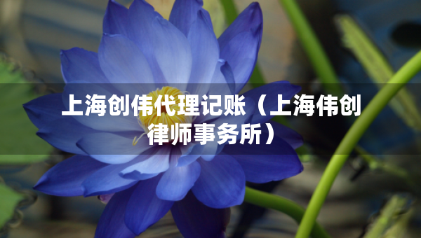 上海創(chuàng)偉代理記賬（上海偉創(chuàng)律師事務所）