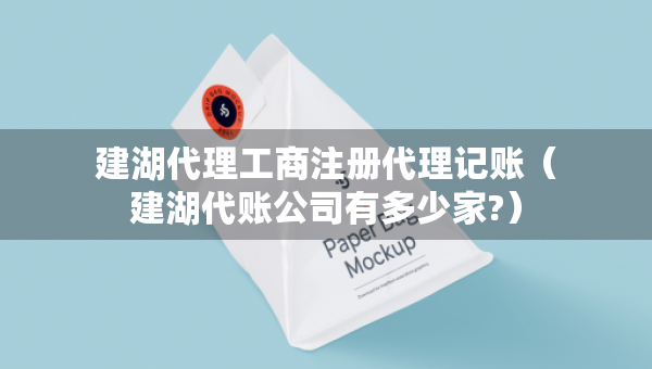 建湖代理工商注冊代理記賬（建湖代賬公司有多少家?）