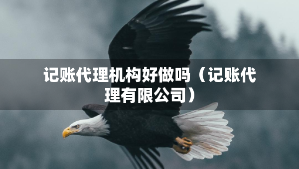 記賬代理機(jī)構(gòu)好做嗎（記賬代理有限公司）