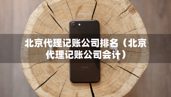 北京代理記賬公司排名（北京代理記賬公司會(huì)計(jì)）