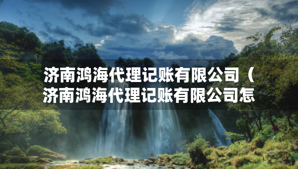 濟南鴻海代理記賬有限公司（濟南鴻海代理記賬有限公司怎么樣）