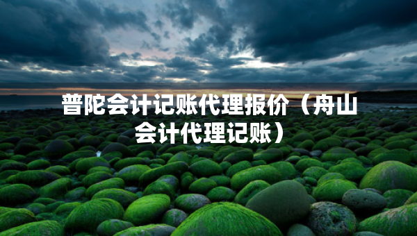 普陀會(huì)計(jì)記賬代理報(bào)價(jià)（舟山會(huì)計(jì)代理記賬）