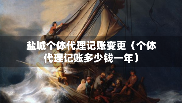 鹽城個(gè)體代理記賬變更（個(gè)體代理記賬多少錢一年）