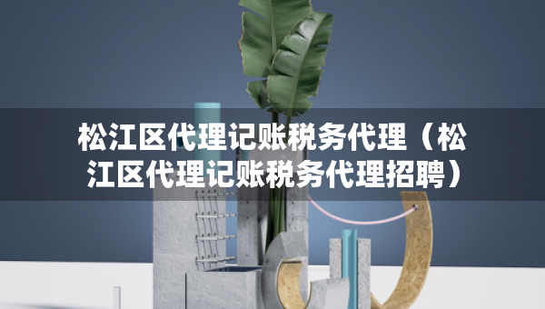 松江區(qū)代理記賬稅務代理（松江區(qū)代理記賬稅務代理招聘）