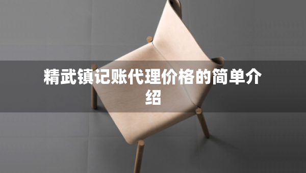 精武鎮(zhèn)記賬代理價(jià)格的簡單介紹