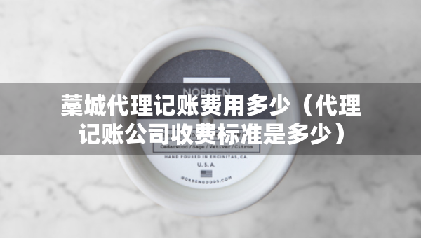 藁城代理記賬費(fèi)用多少（代理記賬公司收費(fèi)標(biāo)準(zhǔn)是多少）