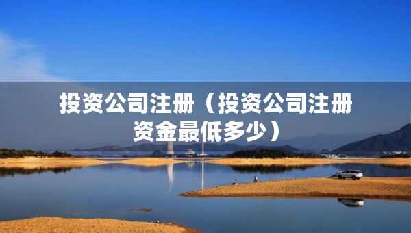 投資公司注冊(cè)（投資公司注冊(cè)資金最低多少）