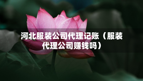 河北服裝公司代理記賬（服裝代理公司賺錢(qián)嗎）