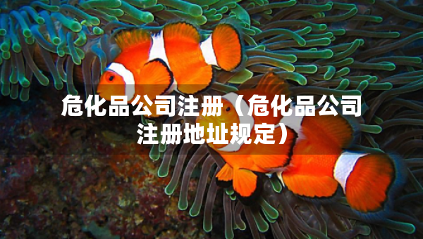 危化品公司注冊（?；饭咀缘刂芬?guī)定）