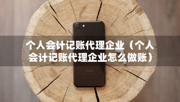個人會計記賬代理企業(yè)（個人會計記賬代理企業(yè)怎么做賬）