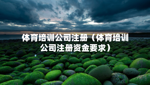 體育培訓(xùn)公司注冊（體育培訓(xùn)公司注冊資金要求）