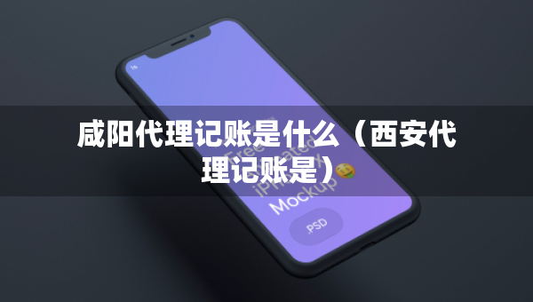 咸陽代理記賬是什么（西安代理記賬是）