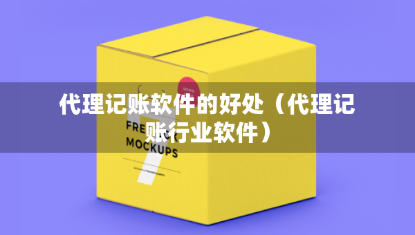 代理記賬軟件的好處（代理記賬行業(yè)軟件）