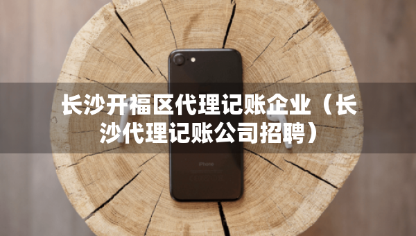長沙開福區(qū)代理記賬企業(yè)（長沙代理記賬公司招聘）