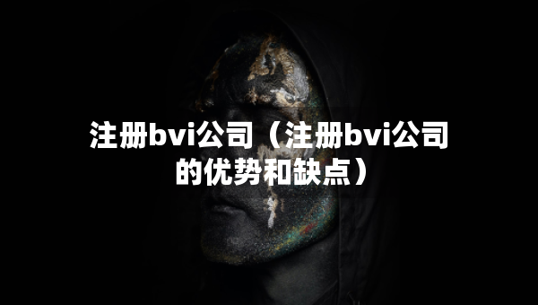 注冊(cè)bvi公司（注冊(cè)bvi公司的優(yōu)勢(shì)和缺點(diǎn)）