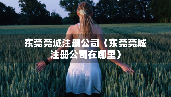 東莞莞城注冊公司（東莞莞城注冊公司在哪里）