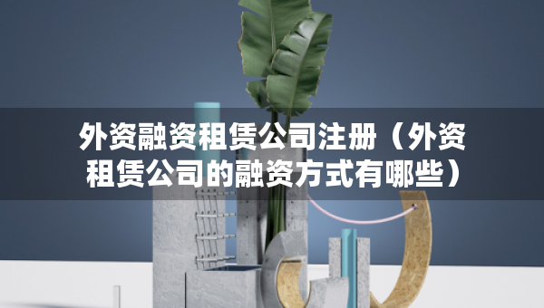 外資融資租賃公司注冊（外資租賃公司的融資方式有哪些）