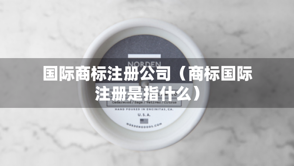 國際商標(biāo)注冊(cè)公司（商標(biāo)國際注冊(cè)是指什么）