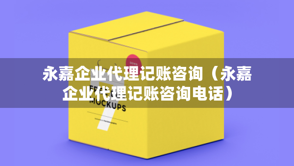 永嘉企業(yè)代理記賬咨詢（永嘉企業(yè)代理記賬咨詢電話）