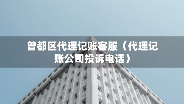曾都區(qū)代理記賬客服（代理記賬公司投訴電話）