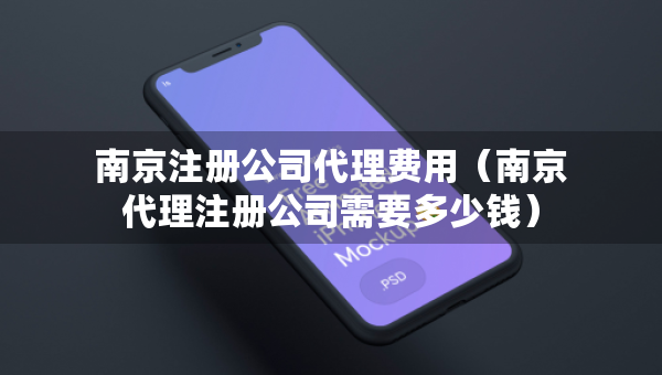 南京注冊(cè)公司代理費(fèi)用（南京代理注冊(cè)公司需要多少錢）