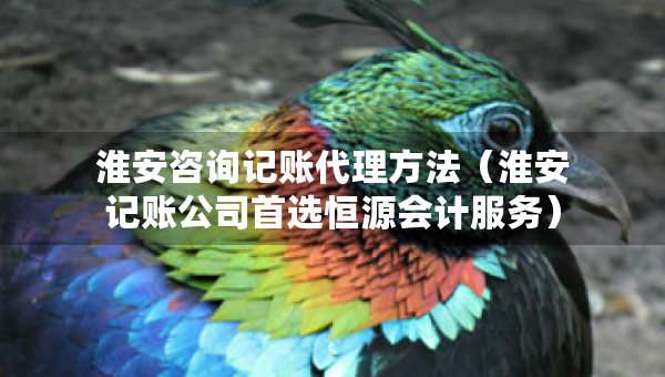淮安咨詢記賬代理方法（淮安記賬公司首選恒源會計服務）