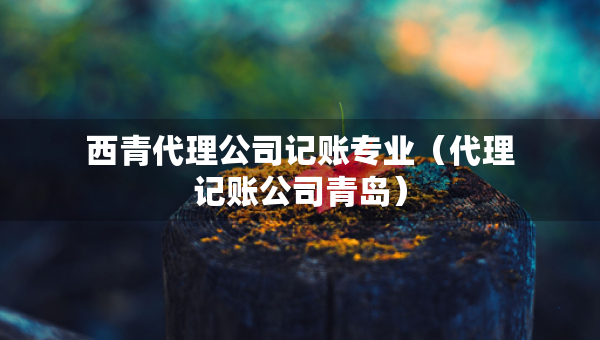 西青代理公司記賬專業(yè)（代理記賬公司青島）