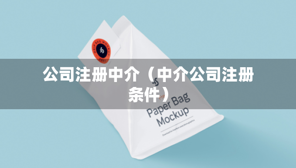 公司注冊中介（中介公司注冊條件）