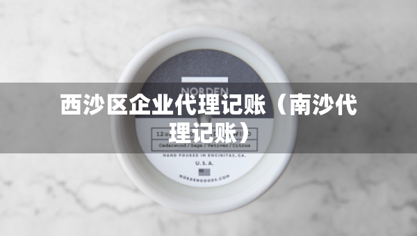 西沙區(qū)企業(yè)代理記賬（南沙代理記賬）
