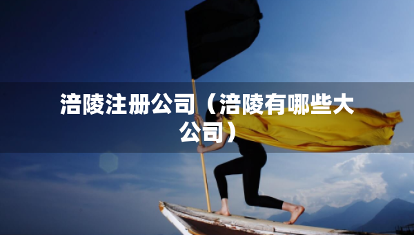 涪陵注冊(cè)公司（涪陵有哪些大公司）