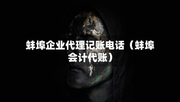 蚌埠企業(yè)代理記賬電話（蚌埠會(huì)計(jì)代賬）