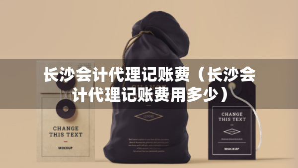長沙會計代理記賬費（長沙會計代理記賬費用多少）